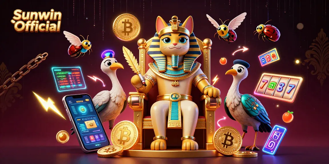 Spin the reels at Sunwin Official with an Egyptian themed casino adventure.