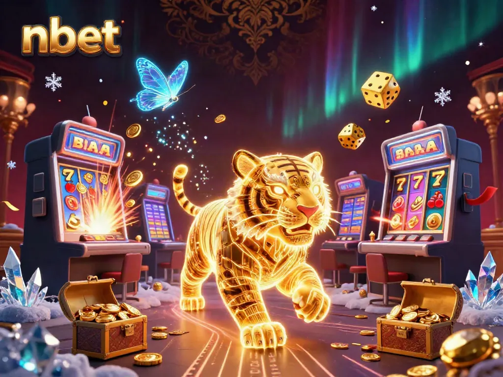 Engage in thrilling casino adventures at nbet with vibrant characters in a dynamic scene.